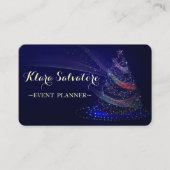 Geweldige perfecte kerstboom visitekaartje (Voorkant)