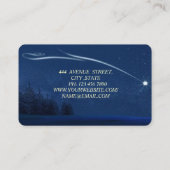 Geweldige perfecte kerstschietster visitekaartje (Achterkant)