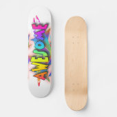 GEWELDIGE! PERSOONLIJK SKATEBOARD (Voorkant)