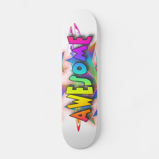 GEWELDIGE! PERSOONLIJK SKATEBOARD (Voorkant)