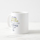 Geweldige Persoonlijke Naam Cadeau voor Salarisadm Koffiemok (Voorkant links)