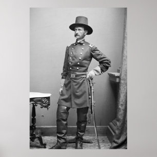 Geweldige Pet uit de burgeroorlog, jaren 1860 Poster