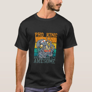 Geweldige Pho Octopus Pho soep Pho kom Aziatische T-shirt