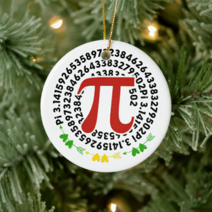 Geweldige PI Symbool Pi Dag Wiskunde Leraar Keramisch Ornament