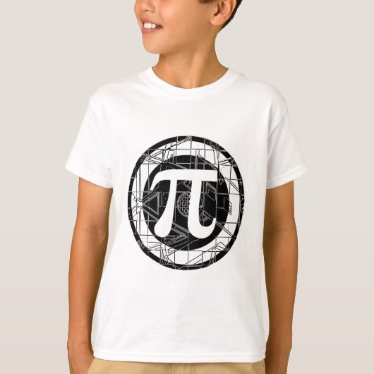 Geweldige Pi-symbool T-shirt (Voorkant)