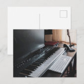 Geweldige Piano Briefkaart (Voorkant / Achterkant)