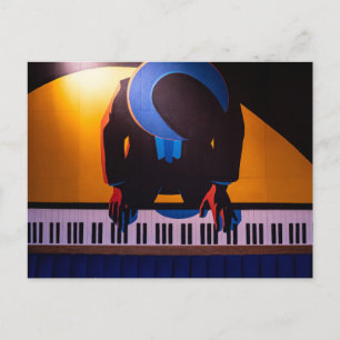 Geweldige Piano Briefkaart