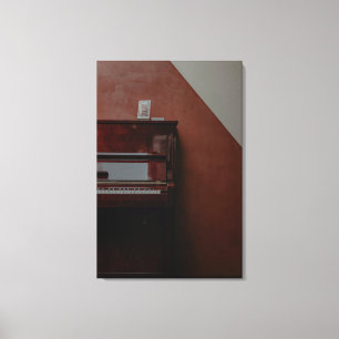 Geweldige piano canvas afdruk