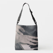 Geweldige piano crossbody tas (Achterkant)