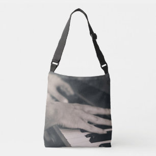 Geweldige piano crossbody tas