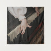 Geweldige piano kunst wandkleed (Voorkant (horizontaal))