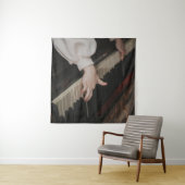 Geweldige piano kunst wandkleed (In Situ (horizontaal))