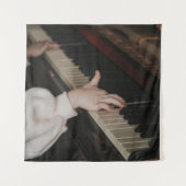 Geweldige piano kunst wandkleed (Voorkant)