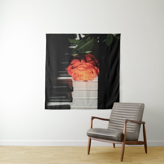 Geweldige Piano Kunst Wandkleed (In situ)