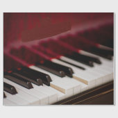 Geweldige Piano-kunstwerk Cadeaupapier (Vlak)