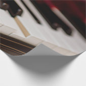 Geweldige Piano-kunstwerk Cadeaupapier (Hoek)