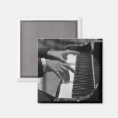 Geweldige Piano-kunstwerk Magneet (Voorkant / Achterkant)