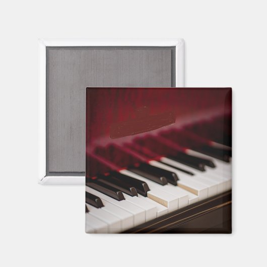 Geweldige Piano-kunstwerk Magneet (Voorkant / Achterkant)