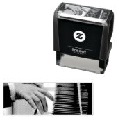 Geweldige Piano-kunstwerk Zelfinktende Stempel (In situ)