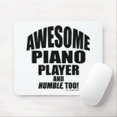 Geweldige Piano Player Muismat (Met muis)