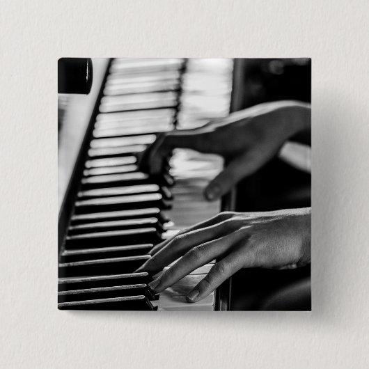 Geweldige piano vierkante button 5,1 cm (Voorkant)