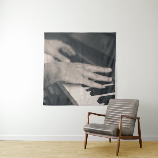 Geweldige Piano Wandkleed (In situ)