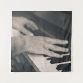 Geweldige Piano Wandkleed (Voorkant)