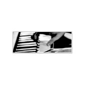 Geweldige piano zelfinktende stempel (Design)
