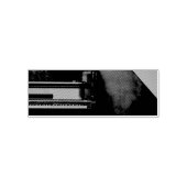 Geweldige piano  zelfinktende stempel (Design)