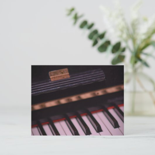 Geweldige Pianodesign Briefkaart (Staand voorkant)