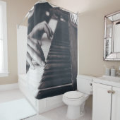 Geweldige Pianodesign Douchegordijn (In situ)