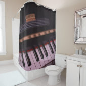 Geweldige Pianodesign Douchegordijn (In situ)