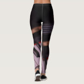 Geweldige Pianodesign Leggings (Achterkant)