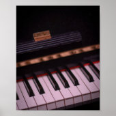 Geweldige Pianodesign Poster (Voorkant)