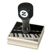 Geweldige Pianodesign Rubberstempel (Stempel)