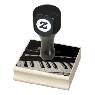 Geweldige Pianodesign Rubberstempel