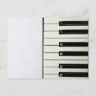 Geweldige pianokunst briefkaart
