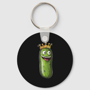 Geweldige Pickle Kingdom Kostuum Voor Kroon Liefhe Sleutelhanger