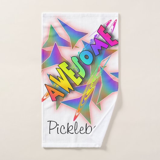 GEWELDIGE! Pickleball Hand Towel Handdoek (Handdoek)