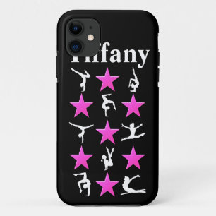 GEWELDIGE PINK STAR GEPERSONALISEERDE GYMNAST IPHO Case-Mate iPhone CASE