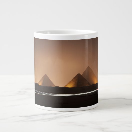 Geweldige piramides grote koffiekop (Voorkant)