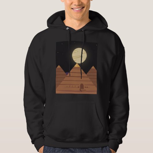 Geweldige piramides hoodie (Voorkant)