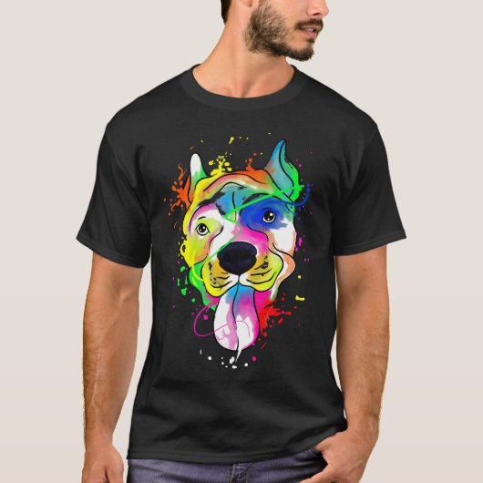 Geweldige Pitbull Cadeau Pit Bull Liefhebber Pitbu T-shirt (Voorkant)