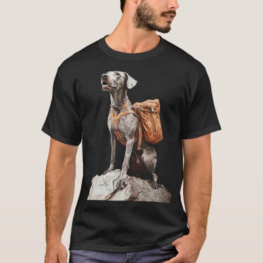 Geweldige Pitbull Dane T-shirt (Voorkant)