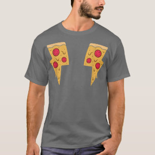 Geweldige Pizza Lightning Bolts T-Shirt