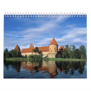 Geweldige plaatsen van de Wereldagenda 2012 Kalender