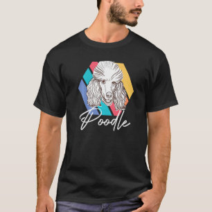 Geweldige poedel dier pup puppy huisdier hond eige t-shirt