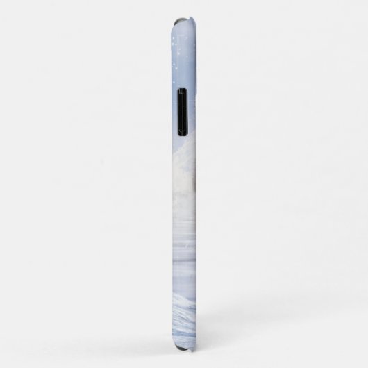 Geweldige polarwolf met fee, Case-Mate iPhone case (Achterkant/rechts)