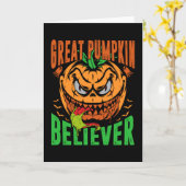 Geweldige pompoen Believer Kaart (Gele Bloem)