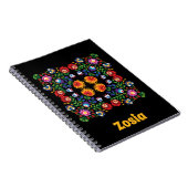 🤩 Geweldige pools Folk Wycinanki Notitieboek (Rechterzijde)